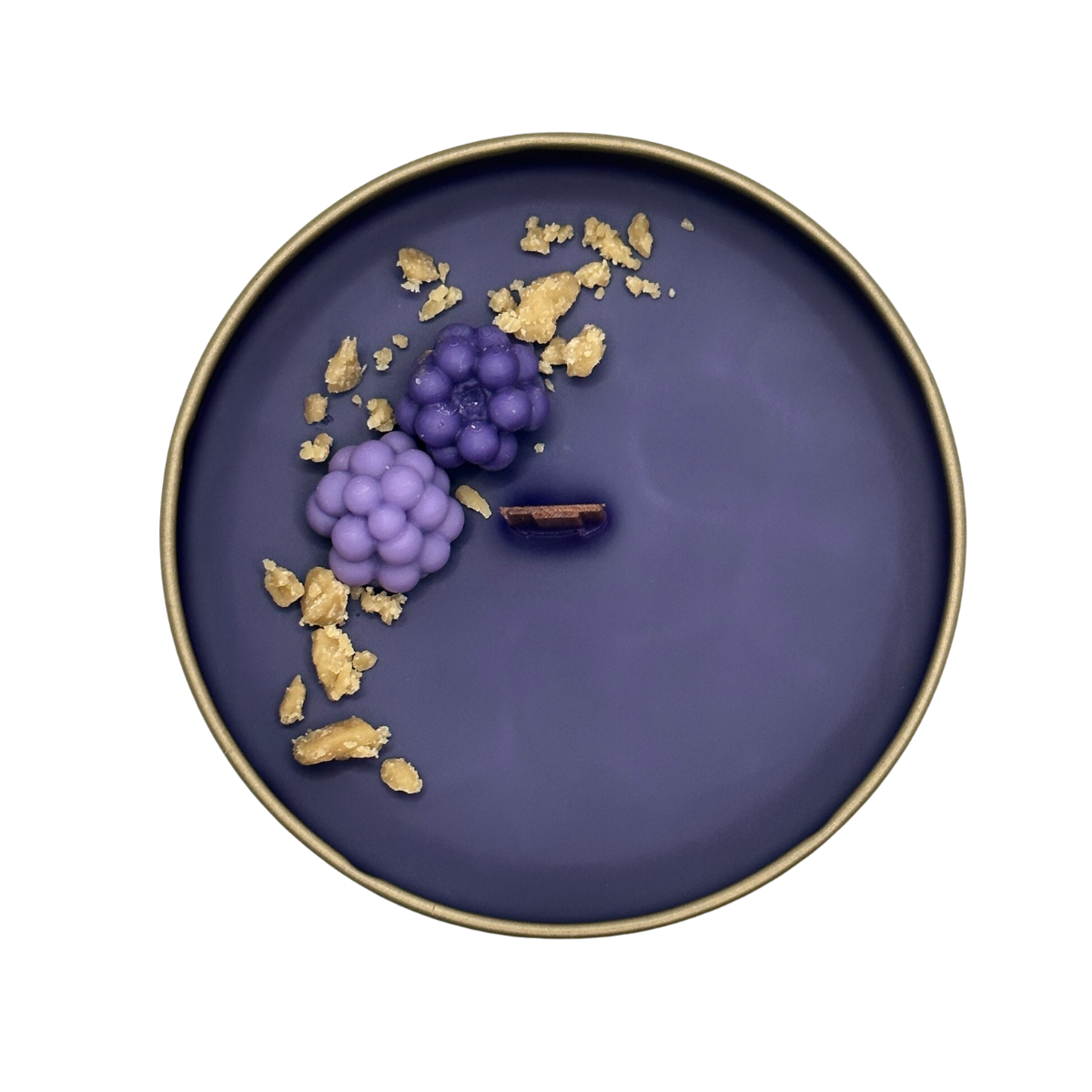 Blackberry Crumble | 6oz Soy Candle with Wooden Wick (Free Shipping over $35)