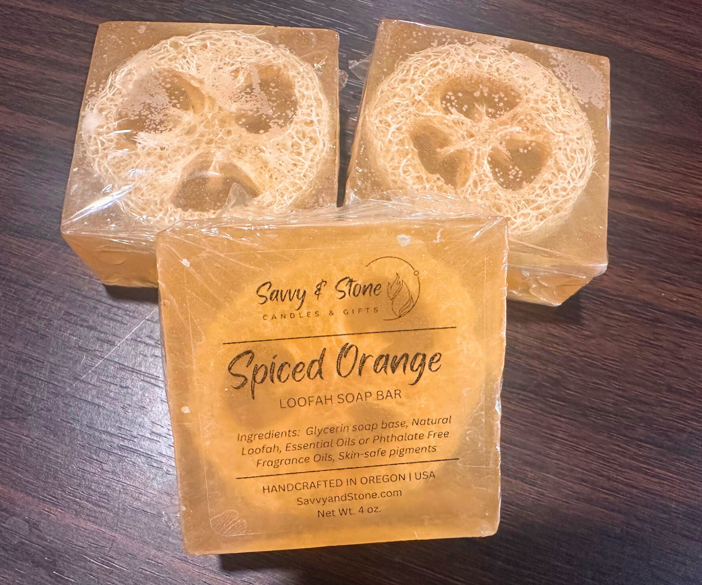 Loofah Soap Bars | Glycerin | 4oz