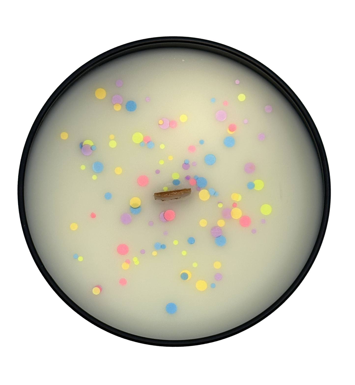 Birthday Cake | 6oz Wooden Wick Candle in Premium Tin (Free Shipping over $35)