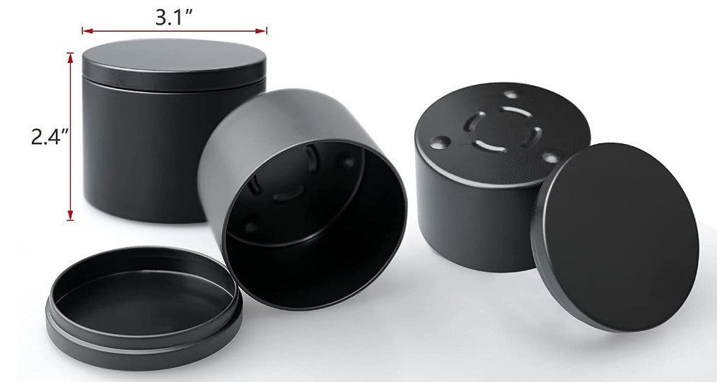 Mint Mojito / 6oz Wooden Wick Candle in Premium Tin (Free Shipping over $35)