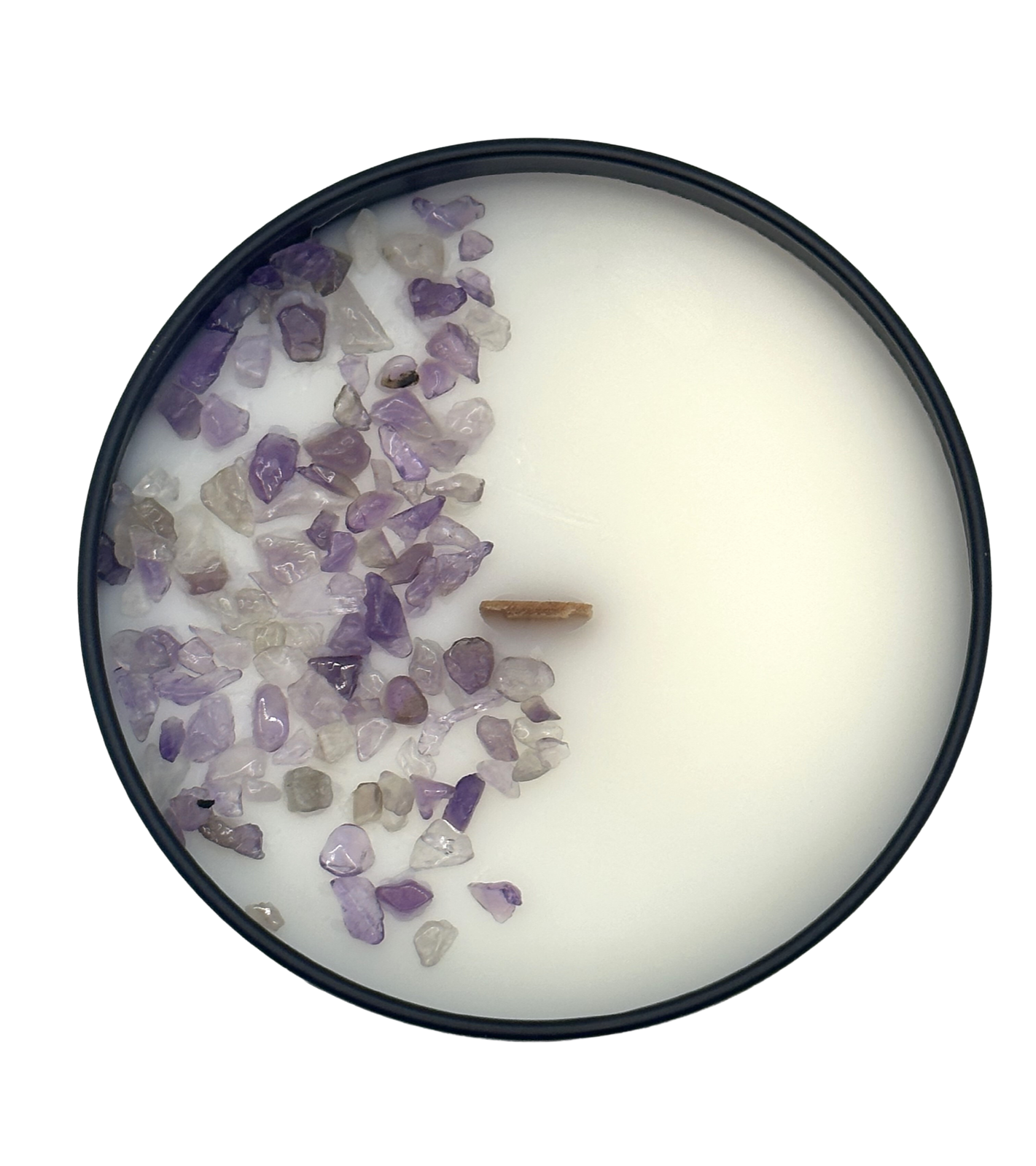 Sea Salt & Orchid / 6oz Wooden Wick Candle in Premium Tin (Free Shipping over $35)