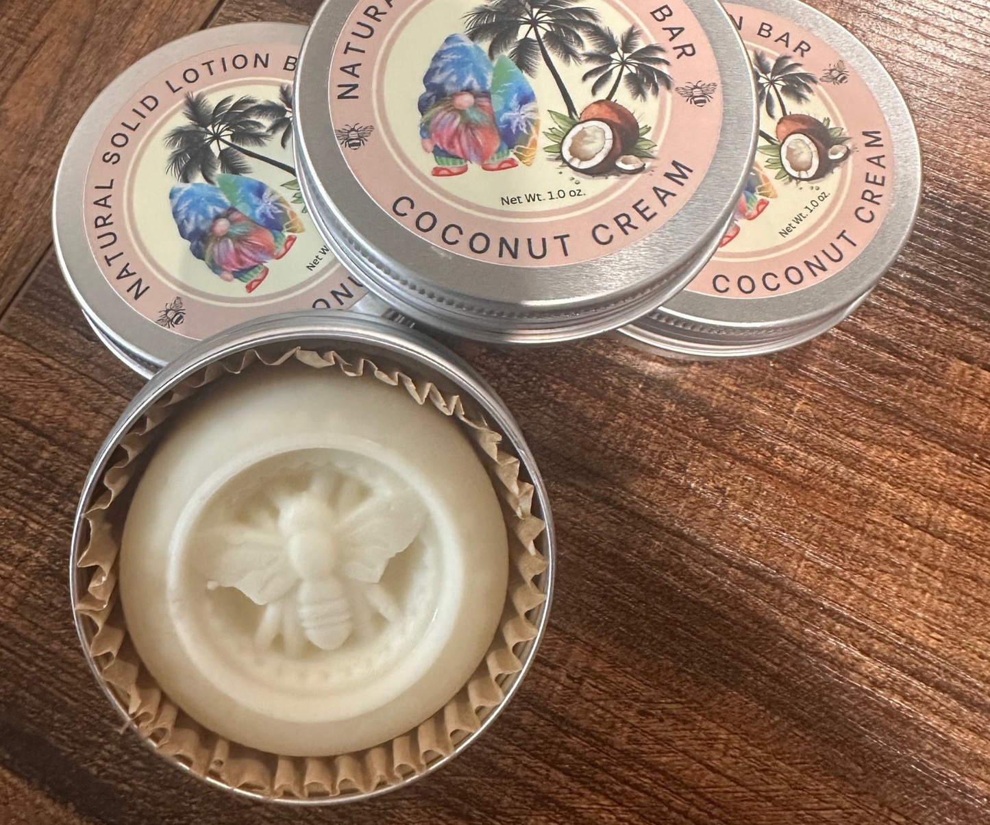 Solid Lotion Bar with Tin | Handcrafted with Natural Ingredients