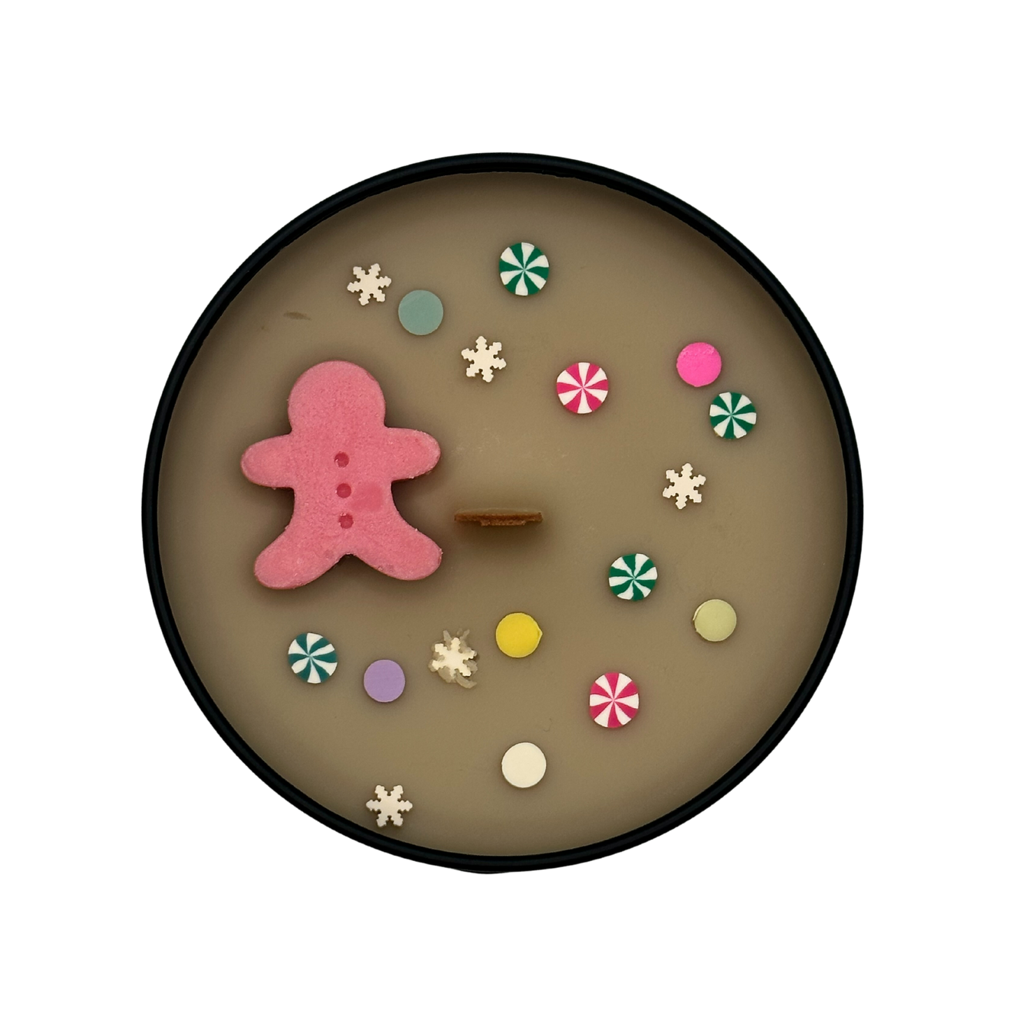 Gingerbread | 6oz Soy Wooden Wick Candle in premium Tin (Free Shipping over $35)