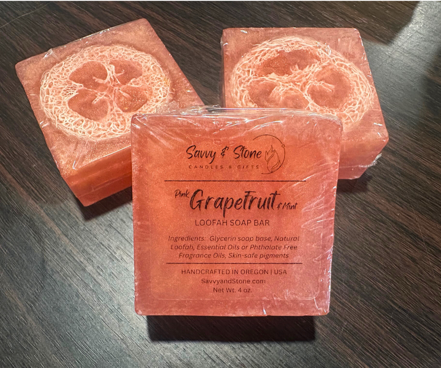 Loofah Soap Bars | Glycerin | 4oz