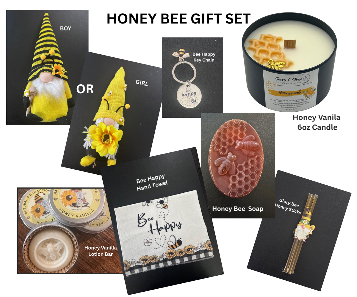 Honey Bee Lovers Gift Set - 7 Items