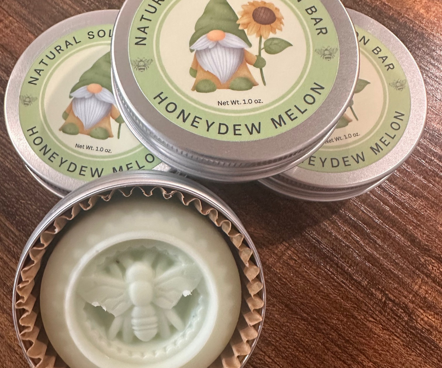 Solid Lotion Bar with Tin | Handcrafted with Natural Ingredients