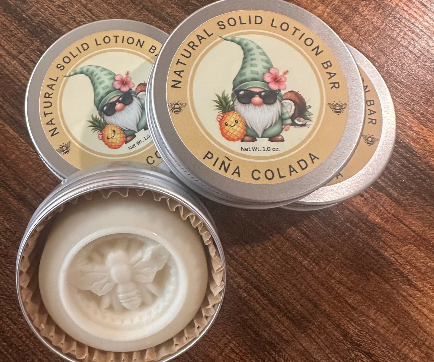Solid Lotion Bar with Tin | Handcrafted with Natural Ingredients